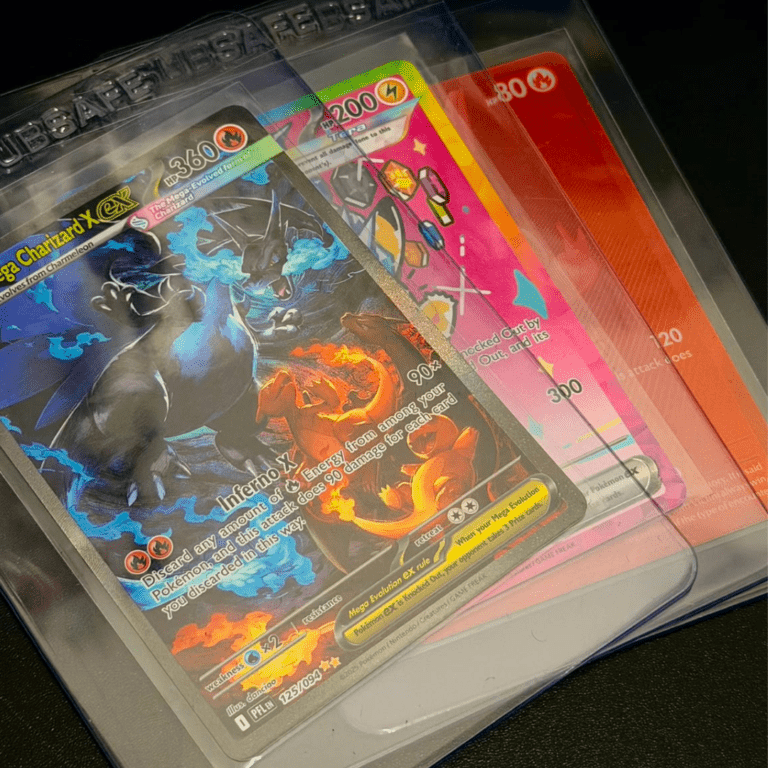 Trading card grading submissions ready for delivery to The Sub Center
